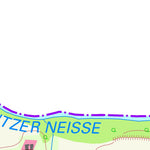 Staatsbetrieb Geobasisinformation und Vermessung Sachsen Sagar, Krauschwitz i.d. O.L. 2 (1:10,000 scale) digital map