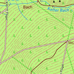 Staatsbetrieb Geobasisinformation und Vermessung Sachsen Saupersdorf, Kirchberg, Stadt (1:10,000 scale) digital map