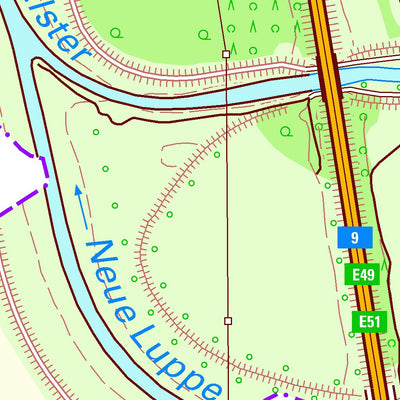 Staatsbetrieb Geobasisinformation und Vermessung Sachsen Schkeuditz, Schkeuditz, Stadt 2 (1:10,000 scale) digital map