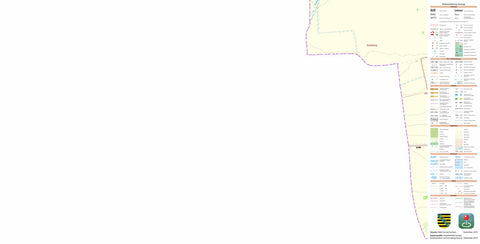 Staatsbetrieb Geobasisinformation und Vermessung Sachsen Schkölen, Markranstädt, Stadt (1:10,000 scale) digital map