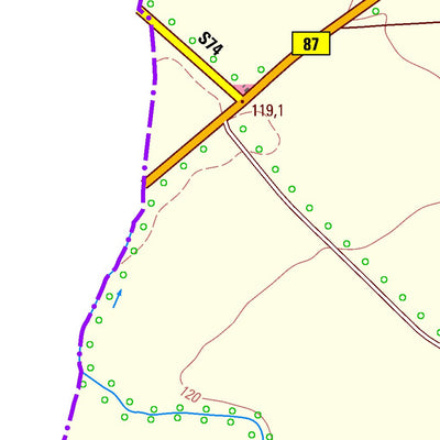 Staatsbetrieb Geobasisinformation und Vermessung Sachsen Schkölen, Markranstädt, Stadt (1:25,000 scale) digital map