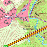 Staatsbetrieb Geobasisinformation und Vermessung Sachsen Schlegel, Hainichen, Stadt (1:10,000 scale) digital map
