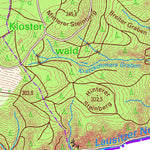 Staatsbetrieb Geobasisinformation und Vermessung Sachsen Schlegel, Zittau, Stadt (1:25,000 scale) digital map
