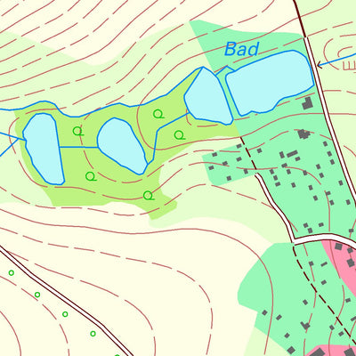 Staatsbetrieb Geobasisinformation und Vermessung Sachsen Schlettau, Schlettau, Stadt (1:10,000 scale) digital map