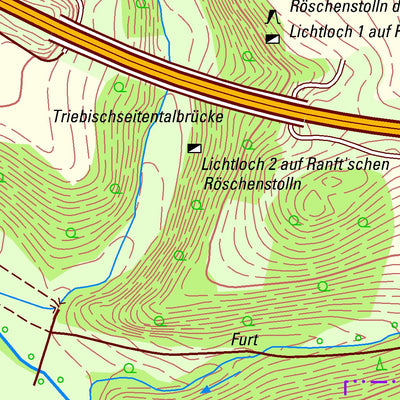 Staatsbetrieb Geobasisinformation und Vermessung Sachsen Schmiedewalde, Klipphausen (1:10,000 scale) digital map