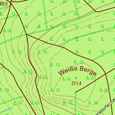 Staatsbetrieb Geobasisinformation und Vermessung Sachsen Schmorkau, Neukirch (1:10,000 scale) digital map