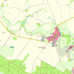 Staatsbetrieb Geobasisinformation und Vermessung Sachsen Schnaditz, Bad Düben, Stadt (1:10,000 scale) digital map