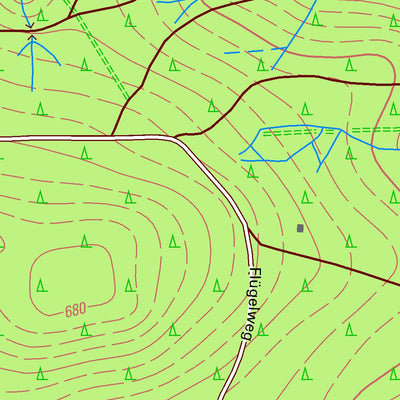 Staatsbetrieb Geobasisinformation und Vermessung Sachsen Schnarrtanne, Auerbach/Vogtl., Stadt (1:10,000 scale) digital map