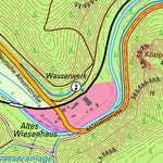 Staatsbetrieb Geobasisinformation und Vermessung Sachsen Schnarrtanne, Auerbach/Vogtl., Stadt (1:10,000 scale) digital map