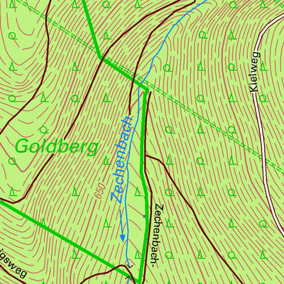 Staatsbetrieb Geobasisinformation und Vermessung Sachsen Schneckenstein, Muldenhammer (1:10,000 scale) digital map