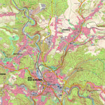 Staatsbetrieb Geobasisinformation und Vermessung Sachsen Schneeberg, Schneeberg, Stadt (1:25,000 scale) digital map