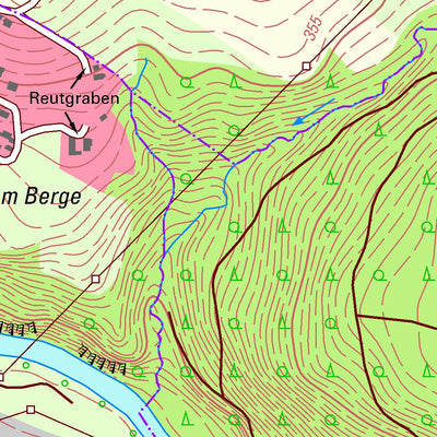 Staatsbetrieb Geobasisinformation und Vermessung Sachsen Schönau, Wildenfels, Stadt (1:10,000 scale) digital map