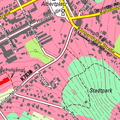 Staatsbetrieb Geobasisinformation und Vermessung Sachsen Schöneck/Vogtl., Schöneck/Vogtl., Stadt (1:10,000 scale) digital map