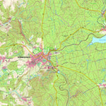 Staatsbetrieb Geobasisinformation und Vermessung Sachsen Schöneck/Vogtl., Schöneck/Vogtl., Stadt (1:25,000 scale) digital map