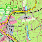 Staatsbetrieb Geobasisinformation und Vermessung Sachsen Schöneck/Vogtl., Schöneck/Vogtl., Stadt (1:25,000 scale) digital map