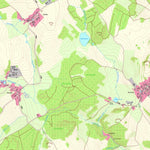 Staatsbetrieb Geobasisinformation und Vermessung Sachsen Schwand, Weischlitz (1:10,000 scale) digital map