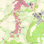 Staatsbetrieb Geobasisinformation und Vermessung Sachsen Schwarzbach, Elterlein, Stadt (1:10,000 scale) digital map