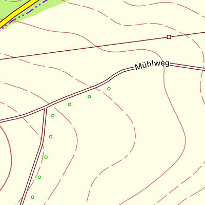 Staatsbetrieb Geobasisinformation und Vermessung Sachsen Schwarzbach, Königsfeld (1:10,000 scale) digital map
