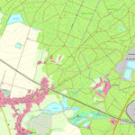 Staatsbetrieb Geobasisinformation und Vermessung Sachsen See, Niesky, Stadt 1 (1:10,000 scale) digital map