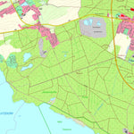 Staatsbetrieb Geobasisinformation und Vermessung Sachsen See, Niesky, Stadt 2 (1:10,000 scale) digital map