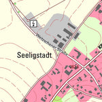 Staatsbetrieb Geobasisinformation und Vermessung Sachsen Seeligstadt, Klipphausen (1:10,000 scale) digital map