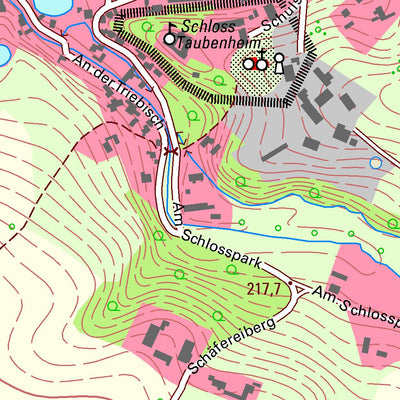 Staatsbetrieb Geobasisinformation und Vermessung Sachsen Seeligstadt, Klipphausen (1:10,000 scale) digital map