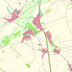 Staatsbetrieb Geobasisinformation und Vermessung Sachsen Seerhausen, Stauchitz (1:10,000 scale) digital map