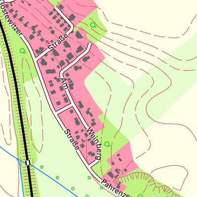 Staatsbetrieb Geobasisinformation und Vermessung Sachsen Seerhausen, Stauchitz (1:10,000 scale) digital map