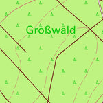 Staatsbetrieb Geobasisinformation und Vermessung Sachsen Seifersbach, Rossau (1:10,000 scale) digital map