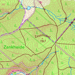 Staatsbetrieb Geobasisinformation und Vermessung Sachsen Seiffen/Erzgeb., Kurort, Seiffen/Erzgeb., Kurort (1:25,000 scale) digital map