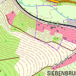 Staatsbetrieb Geobasisinformation und Vermessung Sachsen Siebenbrunn/Sträßel, Markneukirchen, Stadt (1:10,000 scale) digital map