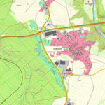 Staatsbetrieb Geobasisinformation und Vermessung Sachsen Siebenlehn, Großschirma, Stadt (1:10,000 scale) digital map