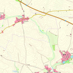 Staatsbetrieb Geobasisinformation und Vermessung Sachsen Sitten, Leisnig, Stadt (1:10,000 scale) digital map