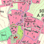 Staatsbetrieb Geobasisinformation und Vermessung Sachsen Sohland a. Rotstein, Reichenbach/O.L., Stadt (1:10,000 scale) digital map