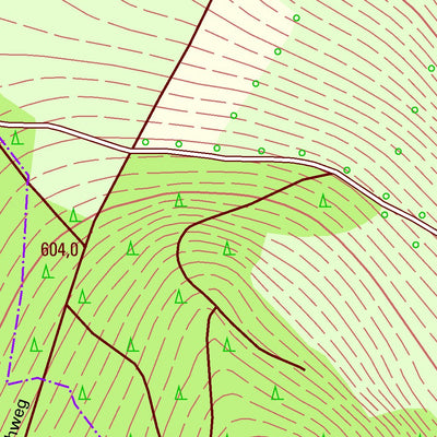 Staatsbetrieb Geobasisinformation und Vermessung Sachsen Sorgau, Marienberg, Stadt (1:10,000 scale) digital map