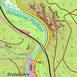 Staatsbetrieb Geobasisinformation und Vermessung Sachsen Sorgau, Marienberg, Stadt (1:10,000 scale) digital map