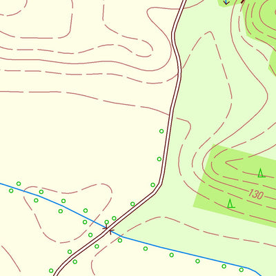 Staatsbetrieb Geobasisinformation und Vermessung Sachsen Sörnewitz, Cavertitz (1:10,000 scale) digital map