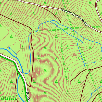 Staatsbetrieb Geobasisinformation und Vermessung Sachsen Sosa, Eibenstock, Stadt (1:10,000 scale) digital map