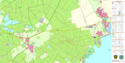Staatsbetrieb Geobasisinformation und Vermessung Sachsen Sproitz, Quitzdorf am See (1:10,000 scale) digital map