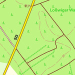 Staatsbetrieb Geobasisinformation und Vermessung Sachsen Staupitz, Torgau, Stadt 1 (1:10,000 scale) digital map