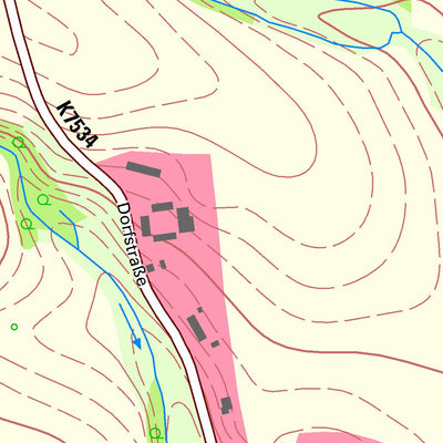 Staatsbetrieb Geobasisinformation und Vermessung Sachsen Steina, Hartha, Stadt (1:10,000 scale) digital map