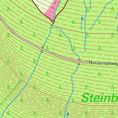Staatsbetrieb Geobasisinformation und Vermessung Sachsen Steinbach, Jöhstadt, Stadt (1:10,000 scale) digital map
