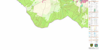 Staatsbetrieb Geobasisinformation und Vermessung Sachsen Steinigtwolmsdorf, Steinigtwolmsdorf 2 (1:10,000 scale) digital map