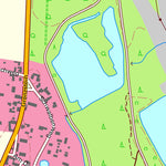 Staatsbetrieb Geobasisinformation und Vermessung Sachsen Steinitz, Lohsa (1:10,000 scale) digital map