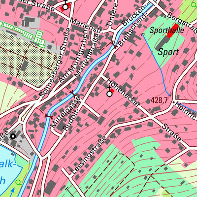 Staatsbetrieb Geobasisinformation und Vermessung Sachsen Stollberg/Erzgeb., Stollberg/Erzgeb., Stadt (1:10,000 scale) digital map