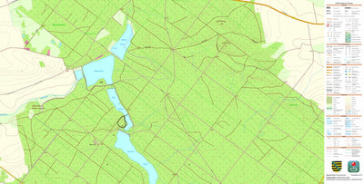 Staatsbetrieb Geobasisinformation und Vermessung Sachsen Streuben, Wurzen, Stadt (1:10,000 scale) digital map