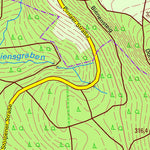 Staatsbetrieb Geobasisinformation und Vermessung Sachsen Stürza, Dürrröhrsdorf-Dittersbach (1:10,000 scale) digital map
