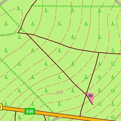 Staatsbetrieb Geobasisinformation und Vermessung Sachsen Syrau, Rosenbach/Vogtl. (1:10,000 scale) digital map