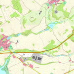 Staatsbetrieb Geobasisinformation und Vermessung Sachsen Taltitz, Oelsnitz/Vogtl., Stadt (1:10,000 scale) digital map
