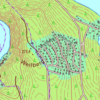 Staatsbetrieb Geobasisinformation und Vermessung Sachsen Tanneberg, Mittweida, Stadt, Hochschulstadt (1:10,000 scale) digital map
